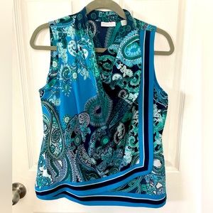 Paisley Wrap Tank